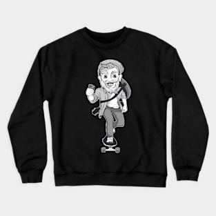 Hipster Skater Crewneck Sweatshirt